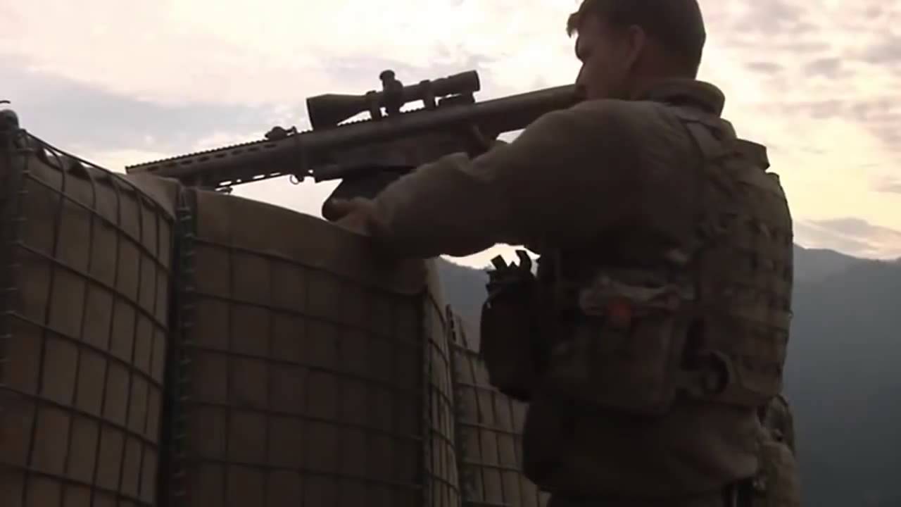 Крупнокалиберная винтовка М82, Афганистан   Barrett M82, Afghanistan