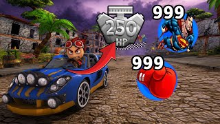 😱 250 HP CAR HACK in Beach Buggy Racing! 🔥🏆 | INSANE Championship MOD APK Gameplay 🎮 screenshot 5