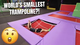 Triple Flip On Worlds Smallest Trampoline?