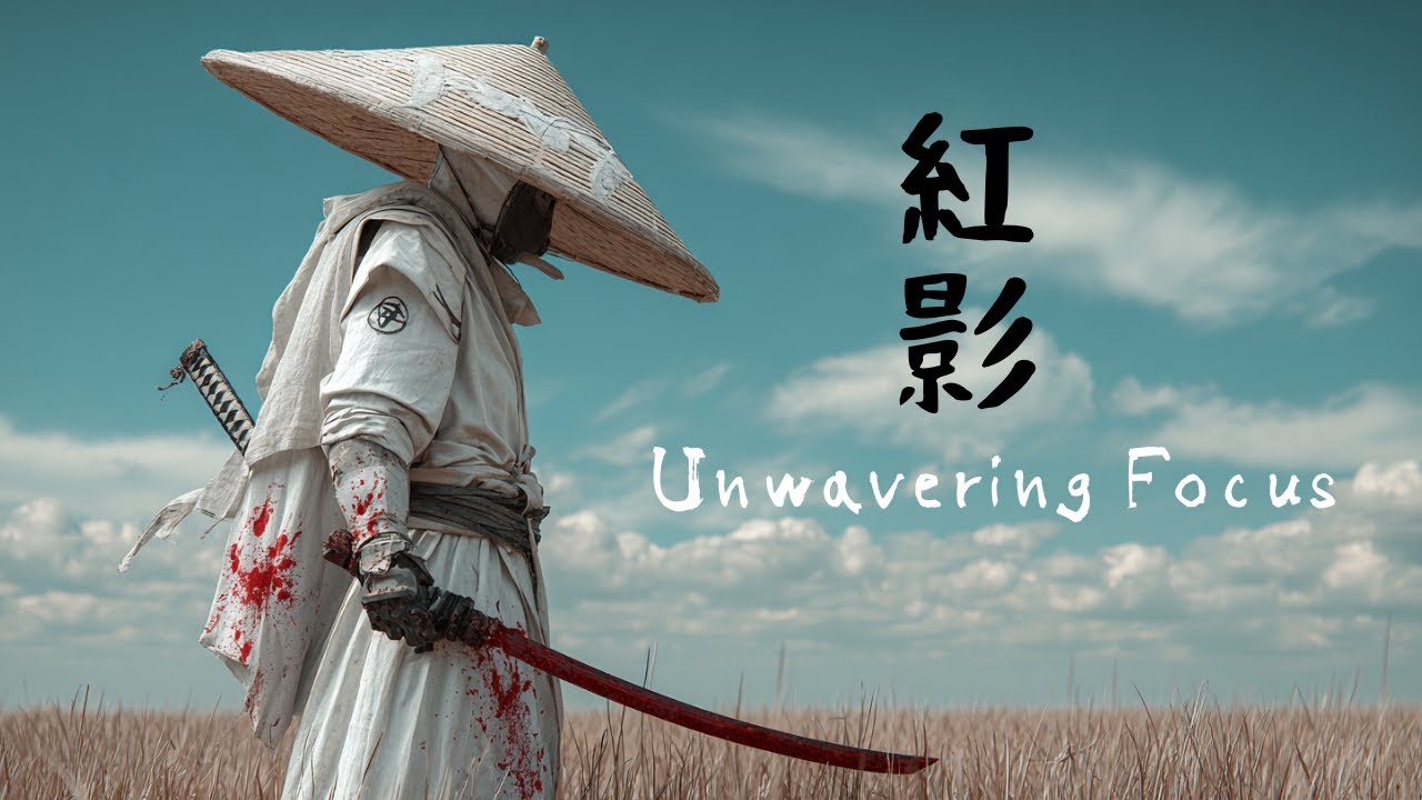 KŌEI — 紅影 — | Zen Rōnin Music for Calm & Unwavering Focus