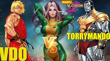 MvC2 Mvci Umvc3 VDO vs TORRYMANDO (PS3 PSN) pt 1