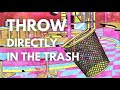 Throw directly in the trash / ゴミ箱にチョク