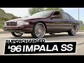 Supercharged 96 impala ss on 24 wheels  donuts  burnouts