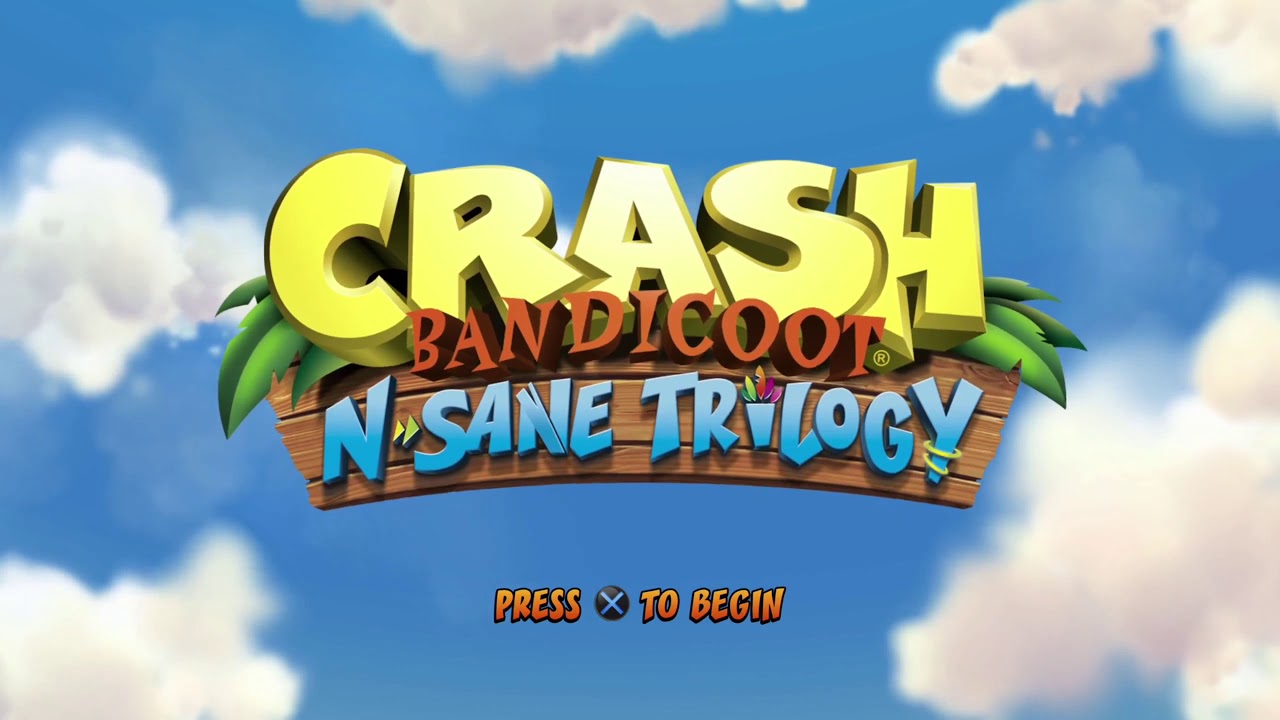 Crash Bandicoot N. Sane Trilogy Main Menu Theme YouTube