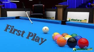 Shooters Pool Pro First Play/ Free practice with Mosconi Cup table/balls screenshot 1