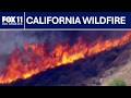 Sandy Fire California Wildfire Burns Down Home 800 Acres 