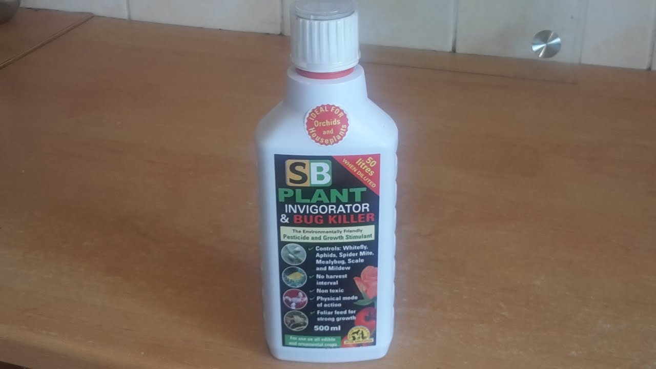 SB Plant invigorator & bag killer -средство от многих растительных паразитов. Описание. Применение.