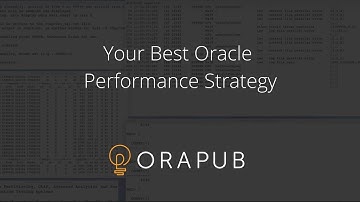Your Best Oracle Performance Strategy - Seminar Intro