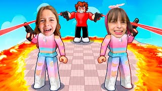 TIRO À CEGA MAIS CAÓTICO DO ROBLOX! 😱😂