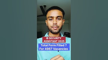 TOTAL FORM FILL UP FOR IB SECURITY ASSISTANT 2025 🚨 #ibsecurityassistant