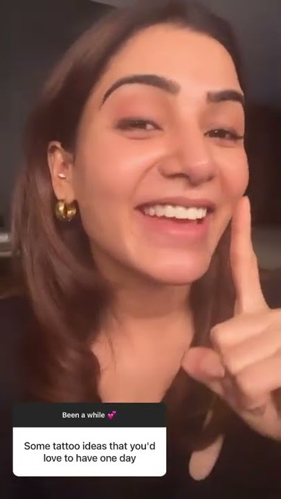 Samantha Ruth Prabhu Opens Up About the Tattoo Exclusive Visuals