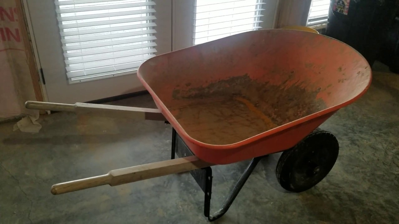 Truper wheelbarrow review YouTube