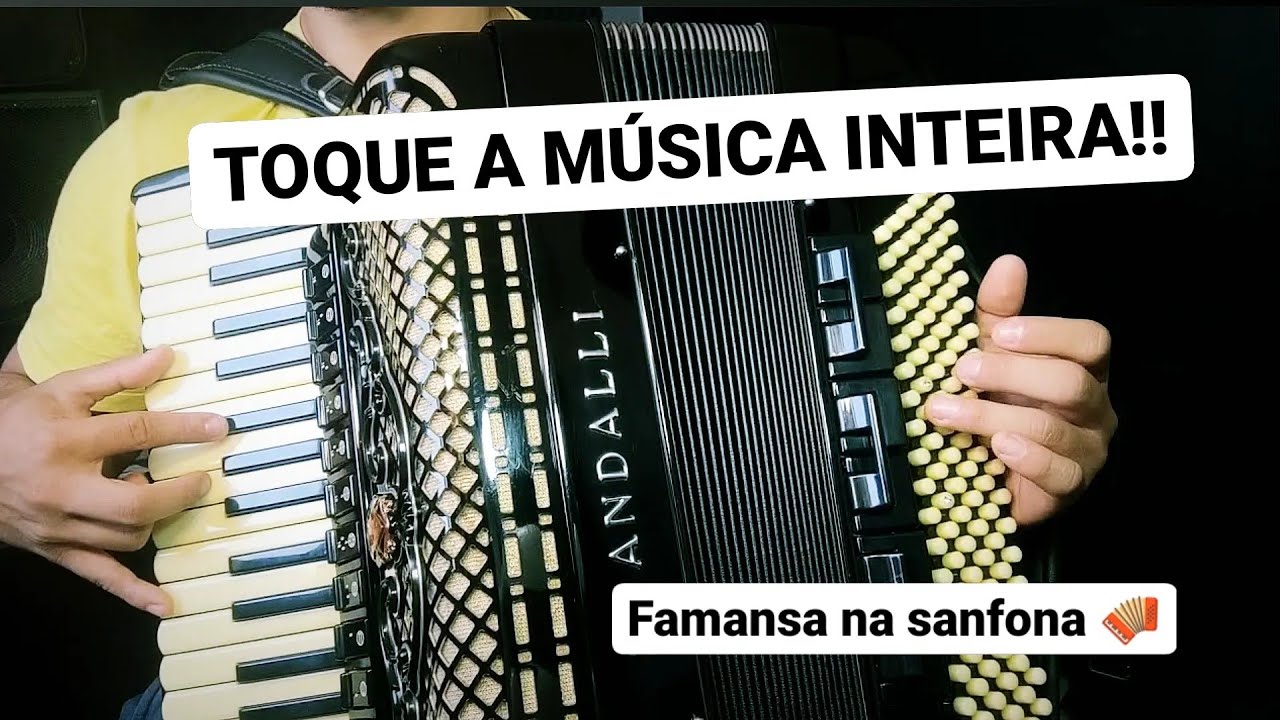 Como tocar XOTE DA ALEGRIA completa no acordeon