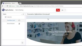 BigBlueButton Overview: Viewer