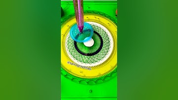 Unexpected Viral Art | Arte Viral Inesperado 🤩 #spirograph #viralart #oddlysatisfying #short