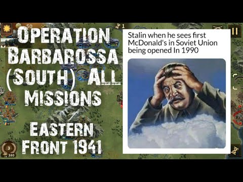 Operation Barbarossa (South) All Missions (Eastern Front 1941) - Glory of Generals 3