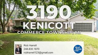 3190 Kenicott Drive, Commerce Township, MI 48390 3190 Kenicott Drive, Commerce Township, MI 48390