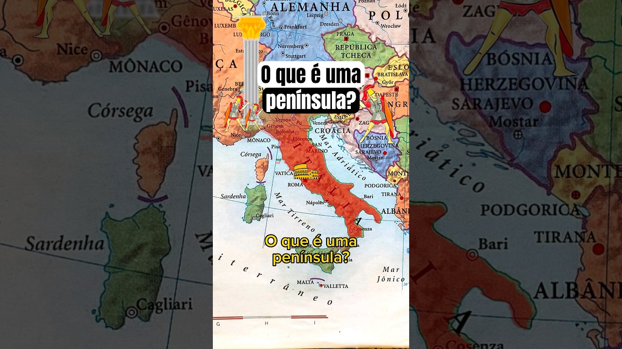 O que é uma península? 