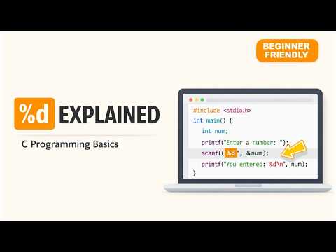 What is %d Format Specifier in C Programming?