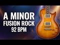 A Minor Groovy Fusion Rock Backing Track | 92 BPM