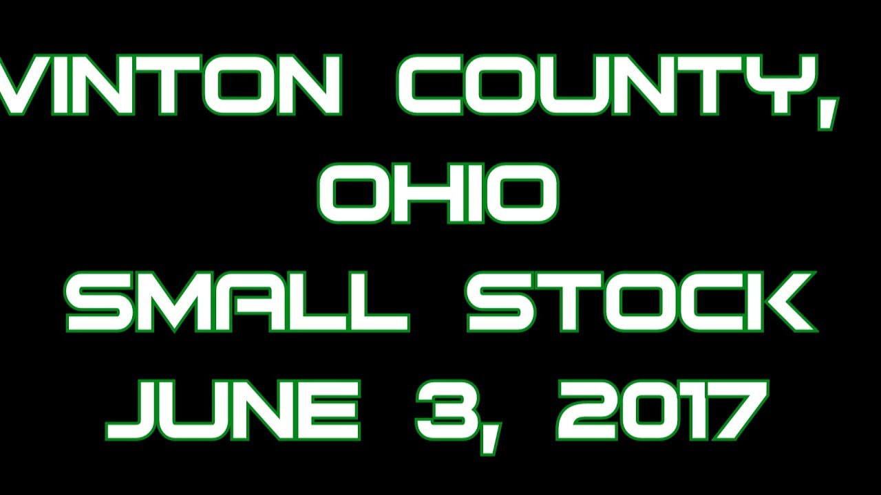 Vinton County Small Stock June 3 2017 YouTube