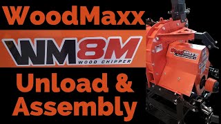 WoodMaxx WM8M Wood Chipper Unload and Assembly