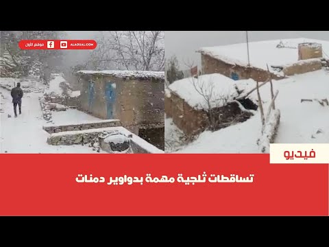 تساقطات ثلجية مهمة بدواوير دمنات