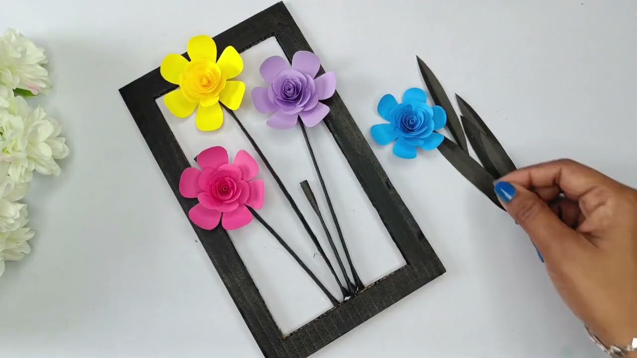 3 types of Easy Wall Hanging || Room Decor Craft Idea || School Paper Craft