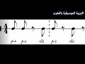 فهم الإيقاعات الشرقية إيقاع البلدي أو المصمودي الصغير 