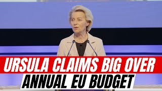 'This Budget Saved 40 Million Jobs' : Ursula Von Der Leyen Claims Big Over Annual EU Budget | WATCH