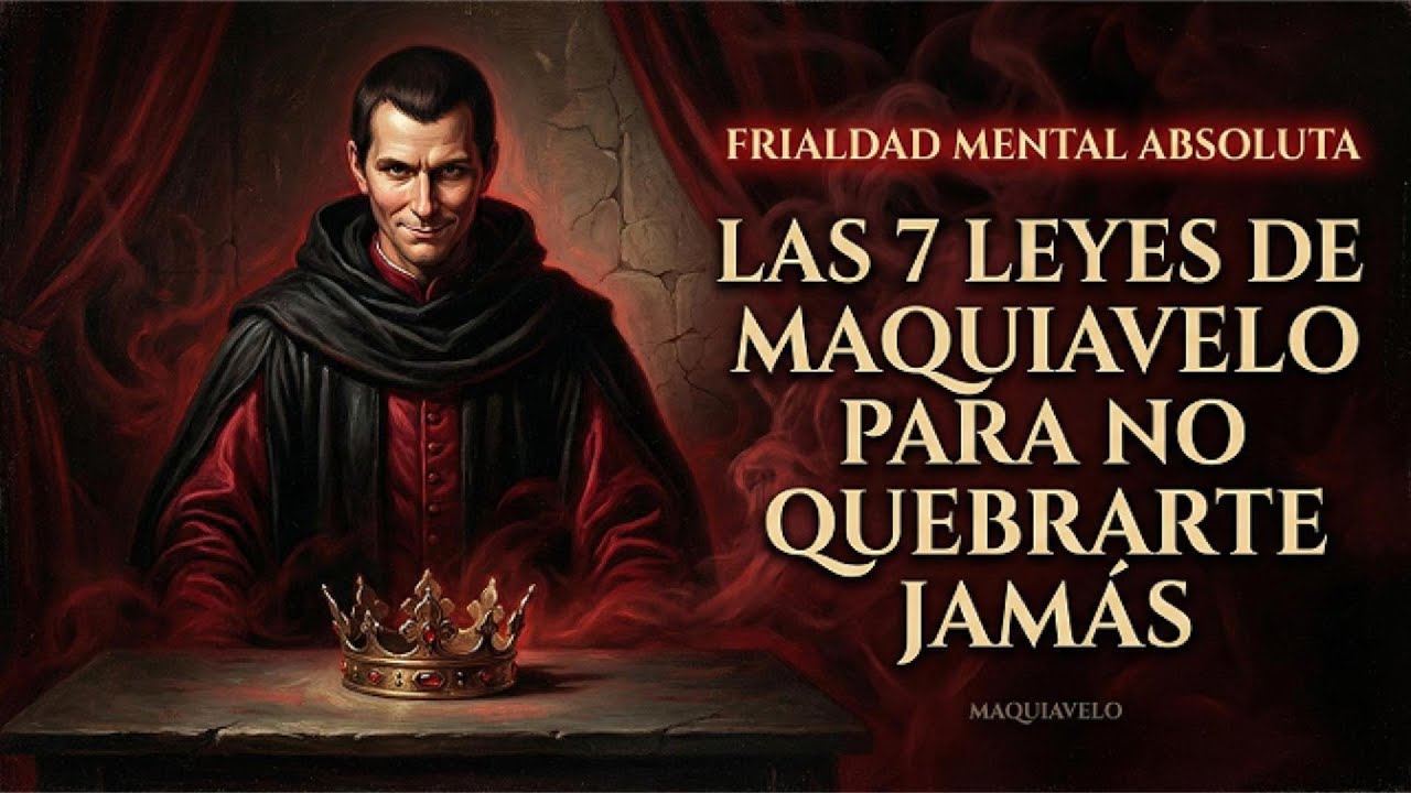 Frialdad Mental Absoluta: Las 7 Leyes de Maquiavelo para No Quebrarte Jamás | Maquiavelo