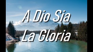 A Dio Sia La Gloria (My Tribute - To God Be The Glory) - Karaoke Flauto Strumentale Andrae Crouch V1