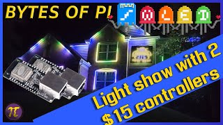 Light Show Behind the Scenes  2 cheap controllers and WLED