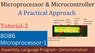 Microprocessor and Microcontroller-A practical Approach | Tutorial 2-8086 Microprocessor-1 | InfoXel