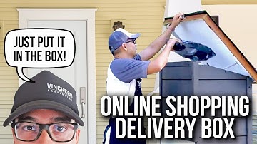 Buliding a Parcel Box // How to Receive a Package Without Touching It // Pandemic Box