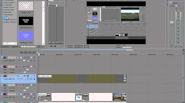 How to create lower thirds and banner in video using Sony Vegas