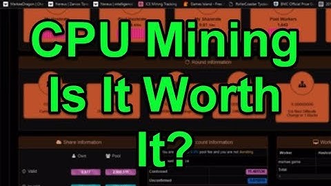 Make Money CPU Mining? - Example and Demonstration | UPDATE: Currently Worth Mining!