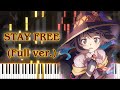 【この素晴らしい世界に爆焔を!OP】STAY FREE (フル) ピアノアレンジ