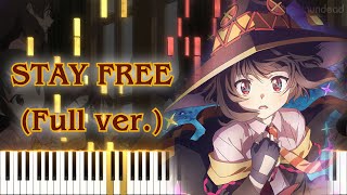 Kono Subarashii Sekai ni Bakuen wo! OP] STAY FREE (Full ver