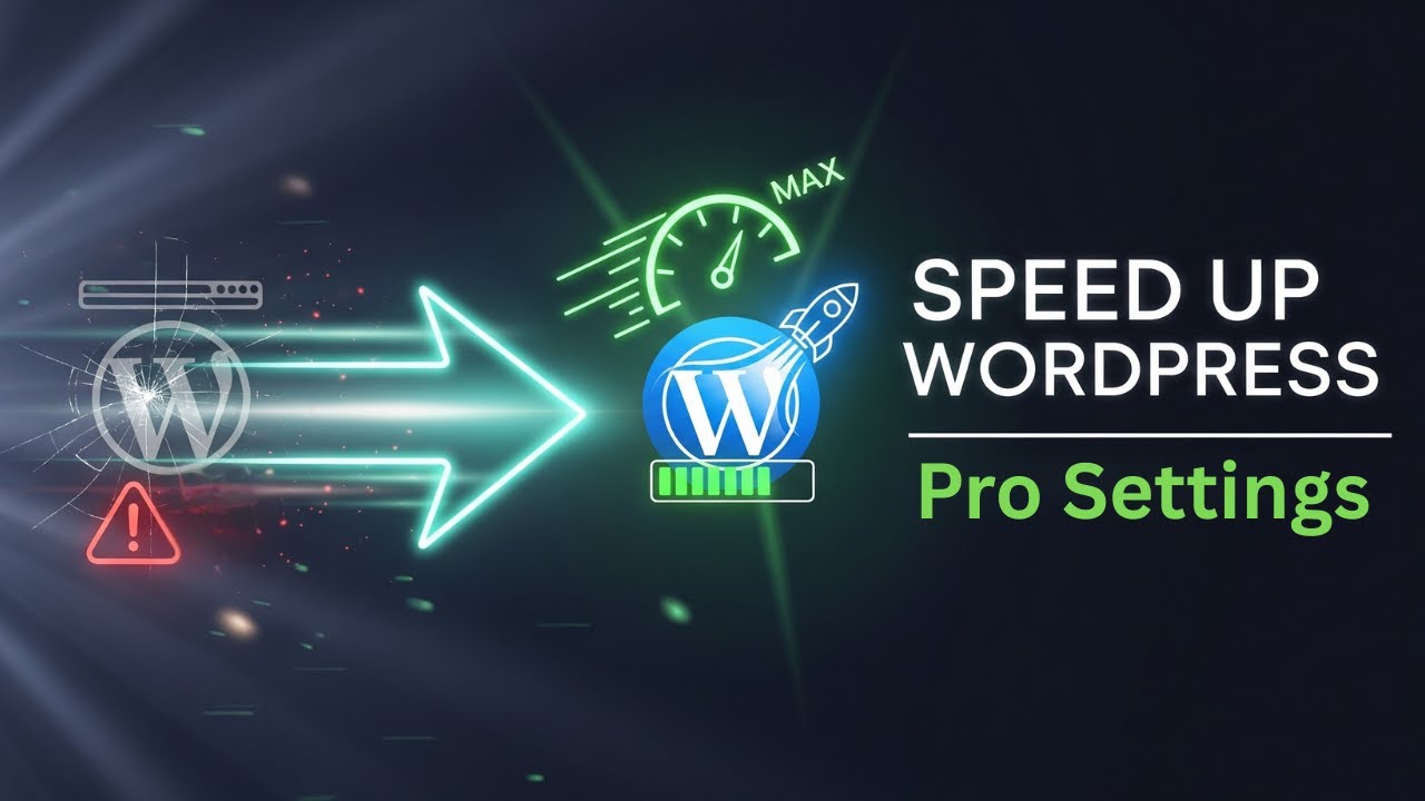 Boost WordPress Speed Like a PRO 🚀 | Speed Optimization Tips & Tricks ...