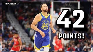 Stephen Curry Full Highlights vs Pelicans (10.30.23) - 42 Pts! 2160p60