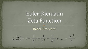 Zeta Function - Part 7 - Zeta of 2 aka The Basel Problem