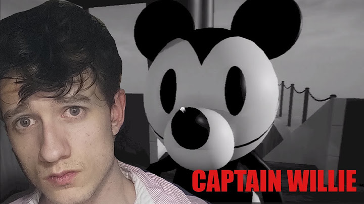 STRAŠIDELNÝ MICKEY MOUSE JE MÝM KAPITÁNEM | CAPTAIN WILLIE