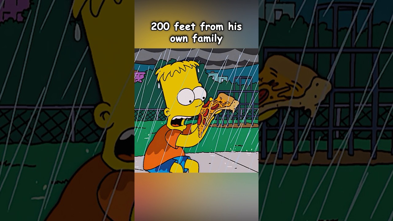 200 feet from his own family