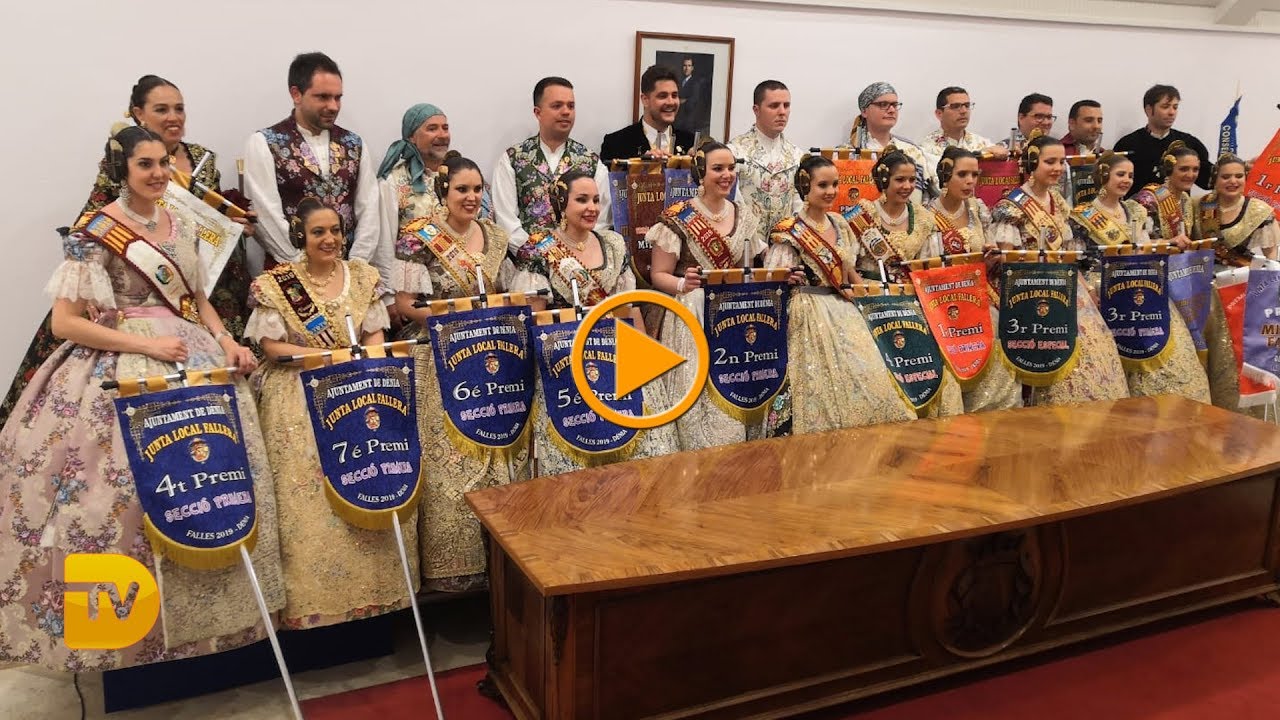 Els càrrecs de les falles de Dénia opinen dels premis 2019