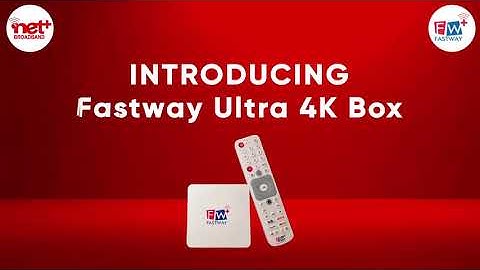🎬 Fastway Ultra 4K Box is here!