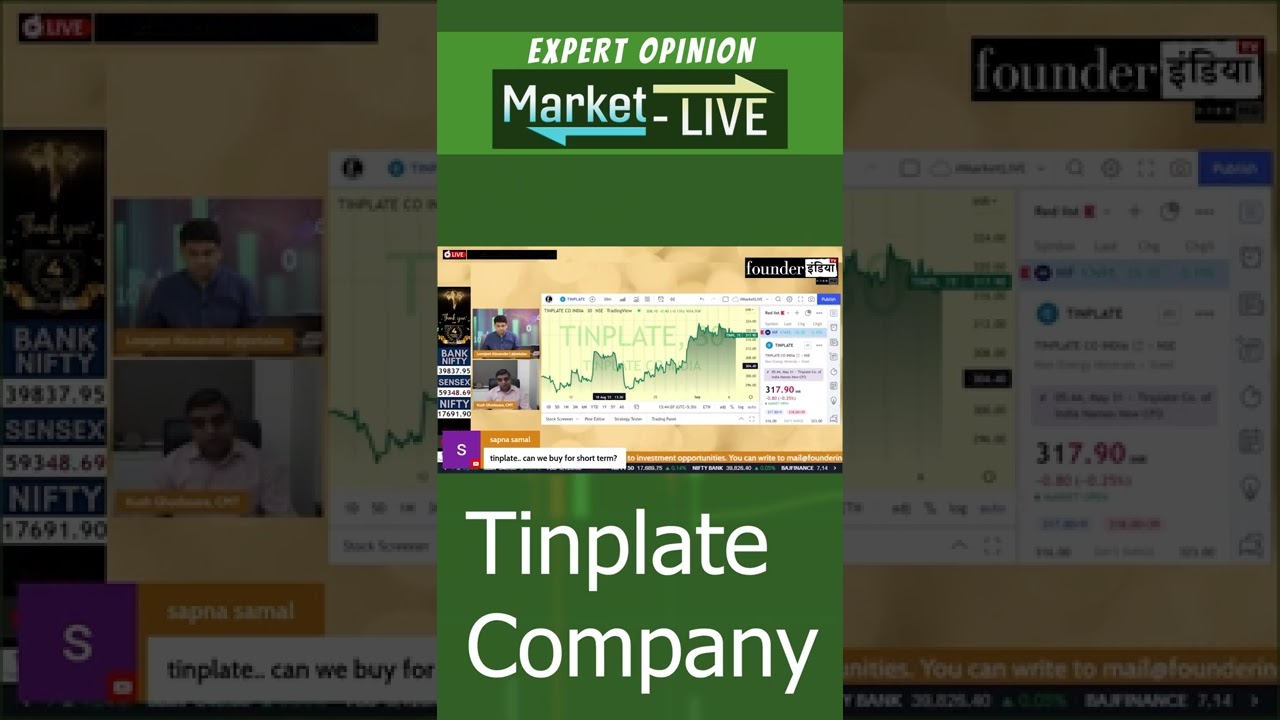 Tinplate Company of India Ltd. के शेयर में क्या करें? Expert Opinion by Kush Ghodasara