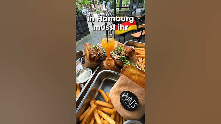 DAS müsst ihr in Hamburg essen🍔🤩