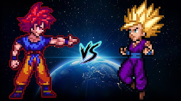 👀GOKU SSG V7 VS GOHAN TEEN ALL FORMS V3 IN JUMP FORCE MUGEN