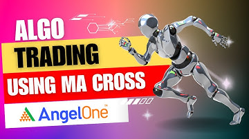 Algo trading using the Angel One | Moving Averge Crossover Using Algo Crab Algo Trading fully
